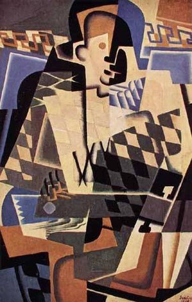 Harlequin with a Guitar 1917